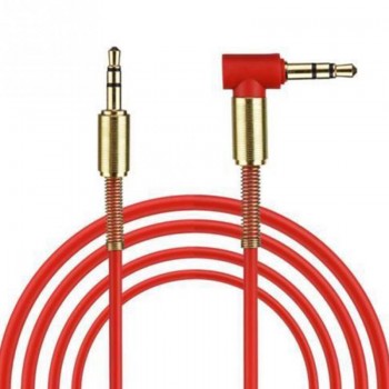 2018  Audio Cable Gold Plating 3.5mm Male to Male Car Aux Auxiliary Cord Jack Stereo Audio Cable for Phone MP3