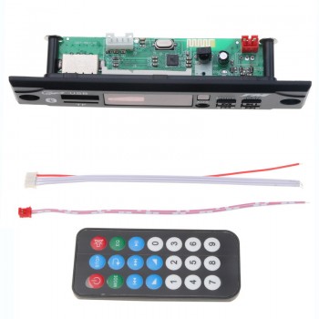 5V 12V Bluetooth Car Kit Mp3 Player FM Radio Wireless Audio Receiver Adapter TF USB 3.5mm AUX Car Audio Modification kit