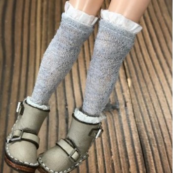 1 Pair 1/6 Dolls Socks for Blyth, Licca, Azone, Momoko, Barbies Doll Stocking Clothes Accessories Toys