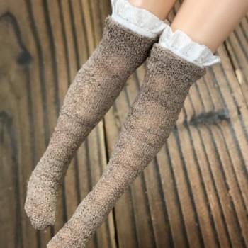 1 Pair 1/6 Dolls Socks for Blyth, Licca, Azone, Momoko, Barbies Doll Stocking Clothes Accessories Toys