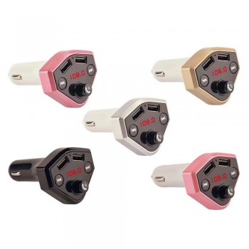 OMESHIN Car Mp3 Player 87.5-108MHz Bluetooth Car FM Transmitter Wireless Radio Adapter USB Charger Mp3 Player 18 Octo 2