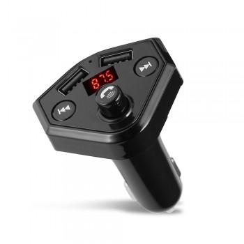 OMESHIN Car Mp3 Player 87.5-108MHz Bluetooth Car FM Transmitter Wireless Radio Adapter USB Charger Mp3 Player 18 Octo 2