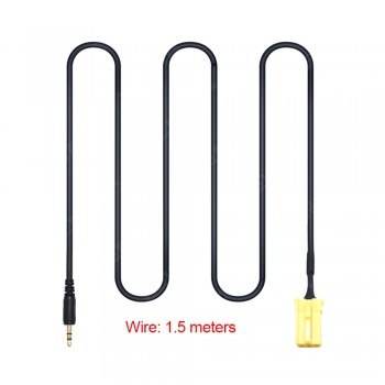 Car Acessories 3.5mm AUX Stereo Audio Line Input Cable For Fiat Grande Punto Fiat Alfa 159 Romeo Lancia MP3 Cable Vicky