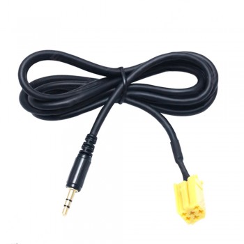 Car Acessories 3.5mm AUX Stereo Audio Line Input Cable For Fiat Grande Punto Fiat Alfa 159 Romeo Lancia MP3 Cable Vicky