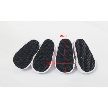 Papabasi 1pair 5CM Canvas Doll Shoes for 1/6 Scale Dolls,Lovely BJD Doll Boots for Russian Doll Accessories Free Shipping