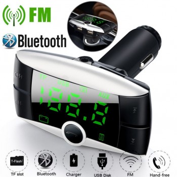 Car-styling Carprie Car MP3 Player Wireless Bluetooth FM Transmitter Modulator Car Kit MP3 Player td0815 Dropship