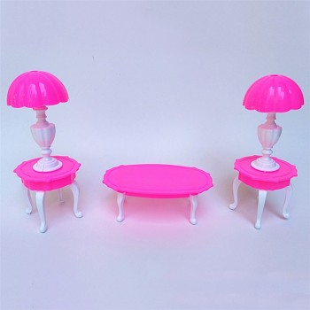 Rocking Chair Sofa Baviphat Accessories Plastic Furniture Sets For Doll House Decoration Baby Toys Baviphat Furniture