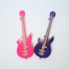 High Quality Party Doll Accessories doll clothes pinkamp;purple guitar for Barbie doll for girls best gift