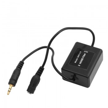 2018 3.5mm Car-assisted audio Headphone Mini Jack Ground Loop Isolator Noise Filter Car Auido Stereo Car audio noise filter New