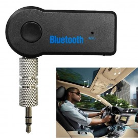 Wireless Bluetooth 3.5mm Audio Details about Stereo Music Home Car Receiver Adapter Mic NEW Car MP3    jun22