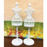 Display Gown Dress Clothes Rack Doll Mannequin Hollow Model Holder Stand Women Dolls
