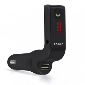 New USB Car MP3 Players 1PC G7 Hands-free Bluetooth Car Kit FM Transmitter USB Charger Adapter MP3 Player High Quality 30