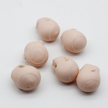 Soft Plastic Practice Makeup DIY Doll Head For Barbie Doll Heads For 1/6 BJD Dolls Practicing Makeup Head Without Eye