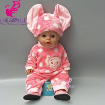 doll clothes for 43cm baby new born doll coat unicorn hoodie 17 inch 18 inch baby doll dress Christmas toys clothes