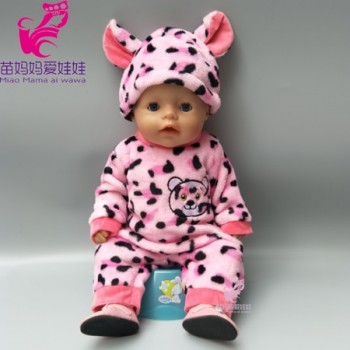 doll clothes for 43cm baby new born doll coat unicorn hoodie 17 inch 18 inch baby doll dress Christmas toys clothes