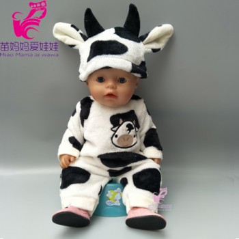doll clothes for 43cm baby new born doll coat unicorn hoodie 17 inch 18 inch baby doll dress Christmas toys clothes