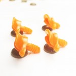 50pcs/bag Duck mouth Safety Mouth Dolls Toys Making Accessories For Stuffed Toys Snap Animal Scrapbooking Puppet Dolls Craft