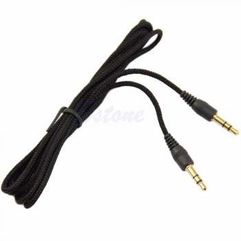 Hot New 1 Pc 3.5mm Auto Car Aux Auxiliary Cord Male To Male Stereo Audio Cable For iPhone iPod MP3