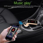 Multifunction G7 Hands-free Bluetooth Car Kit FM Transmitter USB Charger Adapter MP3 Player Car Auto Vintage Radio Reproductor #