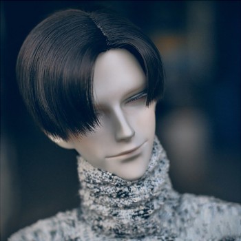 LIMPOPO BJD Wig 1/3 1/4 short Black Straight and curly Bangs hair High Temperature Fiber for doll free shipping