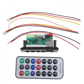 Bluetooth V5.0 MP3 Player Stereo Wireless Receiver 5V 12V Mp3 Decoder Board Car FM Radio Module TF USB Audio Adapter