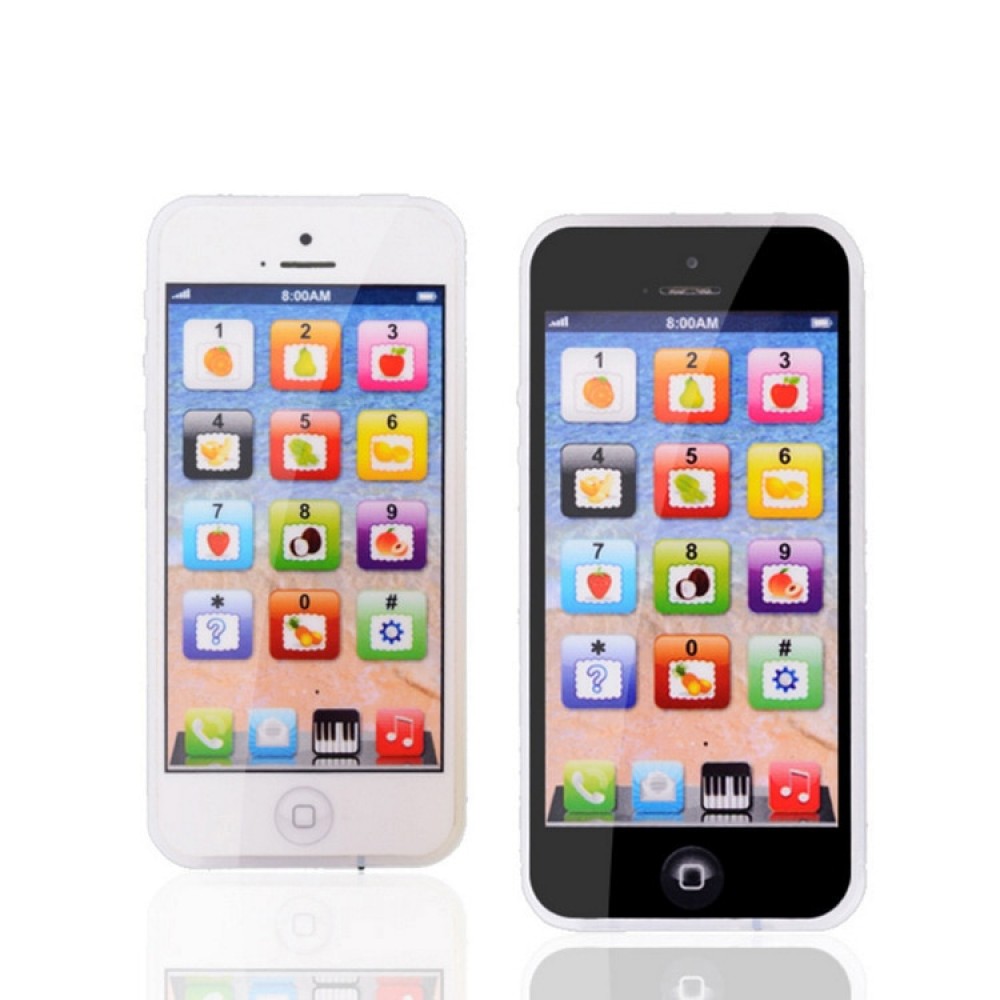 Educational toys Cellphone with LED  Baby Kid Educational phone  English Learning Mobile Phone Toy Chrismtas  Gifts