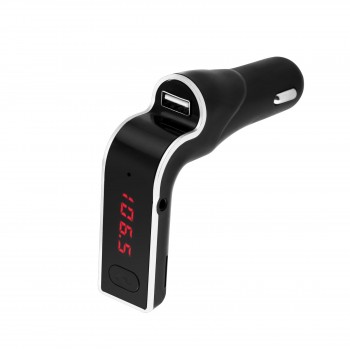 2019 Hot Selling Multifunction Car FM Transmitter Bluetooth Hands-free LCD MP3 Player Radio Adapter Kit Charger phm transmitter