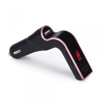 2019 Hot Selling Multifunction Car FM Transmitter Bluetooth Hands-free LCD MP3 Player Radio Adapter Kit Charger phm transmitter