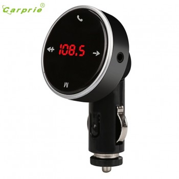 CARPRIE Hot Selling Wireless Bluetooth LCD MP3 Player Car Kit SD MMC USB FM Transmitter Modulator Gift Mar 23