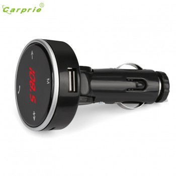 CARPRIE Hot Selling Wireless Bluetooth LCD MP3 Player Car Kit SD MMC USB FM Transmitter Modulator Gift Mar 23