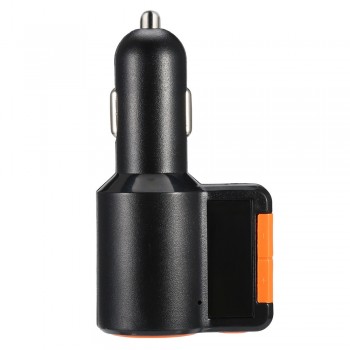 Car Auto Multifunction Wireless Dual USB Bluetooth MP3 Player Car Hands-free FM Transmitter BC09 Car Charger Vintage Radio H0128