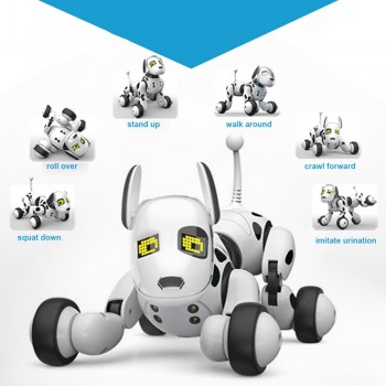 DIMEI 9007A Robot Dog Electronic Pet Intelligent Dog Robot Toy 2.4G Smart Wireless Talking Remote Control Kids Gift For Birthday