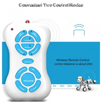 DIMEI 9007A Robot Dog Electronic Pet Intelligent Dog Robot Toy 2.4G Smart Wireless Talking Remote Control Kids Gift For Birthday
