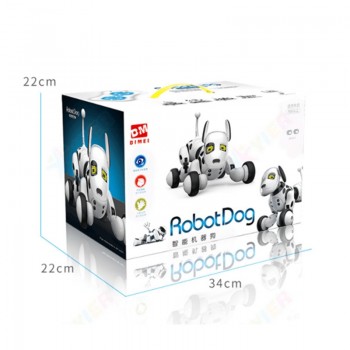 DIMEI 9007A Robot Dog Electronic Pet Intelligent Dog Robot Toy 2.4G Smart Wireless Talking Remote Control Kids Gift For Birthday