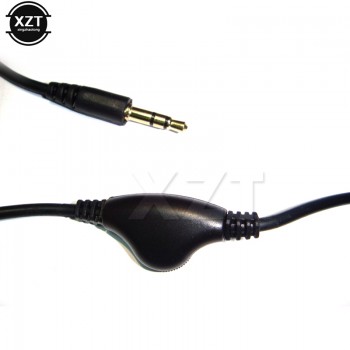 1M 3.5mm Male to 3.5 male / Female Audio Extension Cable with volume control for iphone 5 6 plus samsung earphone