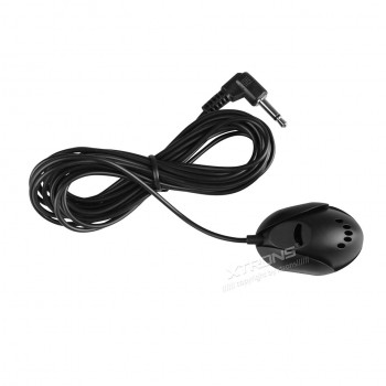 3 Meters Long Mini Wired External Car Microphone For PC And In-Car DVD Player Xtrons Car Audio MIC With 3.5mm Standard Plug