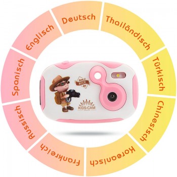 childrens educational toddler toys photo camera kids mini toy camera with neck strap photography gifts for above 3 year old P20