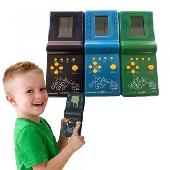 Retro Classic Electronic Puzzle Toys Tetris Game Childrens Educational Toys Players Built-in 23 Games Brick Game Tanks War