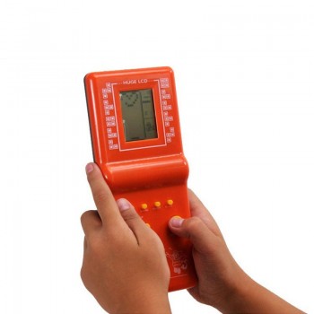 Retro Classic Electronic Puzzle Toys Tetris Game Childrens Educational Toys Players Built-in 23 Games Brick Game Tanks War