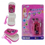 Hot Selling Kid Boy Girl Toddler Baby Educational Music Keys light Toys Music Light Mobile Cell Phone Toy Phones