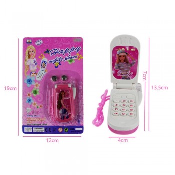 Hot Selling Kid Boy Girl Toddler Baby Educational Music Keys light Toys Music Light Mobile Cell Phone Toy Phones