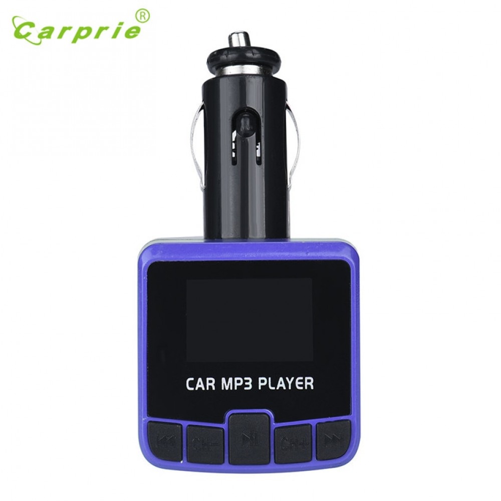 Dropship Hot Selling Car Kit MP3 Player Wireless Radio Adapter USB Charger purple color Gift Sep 4