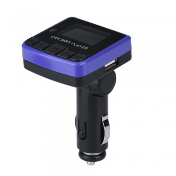 Dropship Hot Selling Car Kit MP3 Player Wireless Radio Adapter USB Charger purple color Gift Sep 4