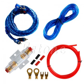 1500w Car Audio Subwoofer Sub Amplifier AMP RCA Wiring Kit Cable FUSE