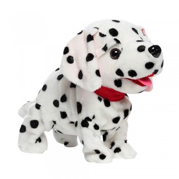 Interactive Robot Dog Electronic Plush Toy Walk Sound Bark Stand Voice Control Touch For Kids Gift Accompany Child Robot Dog T6#