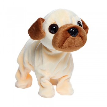 Interactive Robot Dog Electronic Plush Toy Walk Sound Bark Stand Voice Control Touch For Kids Gift Accompany Child Robot Dog T6#