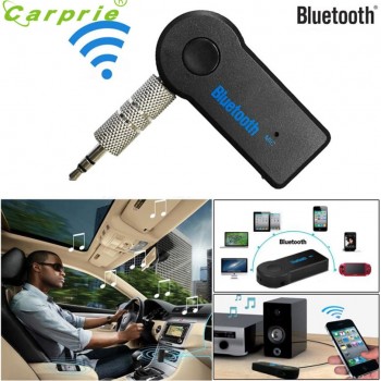 Handfree Car Bluetooth Music Receiver Universal 3.5mm Streaming A2DP Wireless Auto AUX Audio Adapter Mic For Phone MP3   dec12