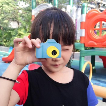 VKTECH 1.77Inch 32GB Full Color Mini LSR Digital Camera Kids Baby Cartoon Camcorder Video Recorder Support TF Card 4640*3680
