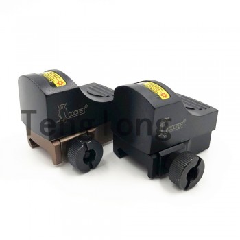 Tactical reflected optics Black docter 3 III Auto Brightness Laser adjusting red dot sight fit any 20mm rail mount (Black)