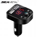 MP3 Player Car USB Bluetooth Handsfree Kit TF Music FM Transmission Cigarette Lighter Charge Adapter Auto Electronic Accessories